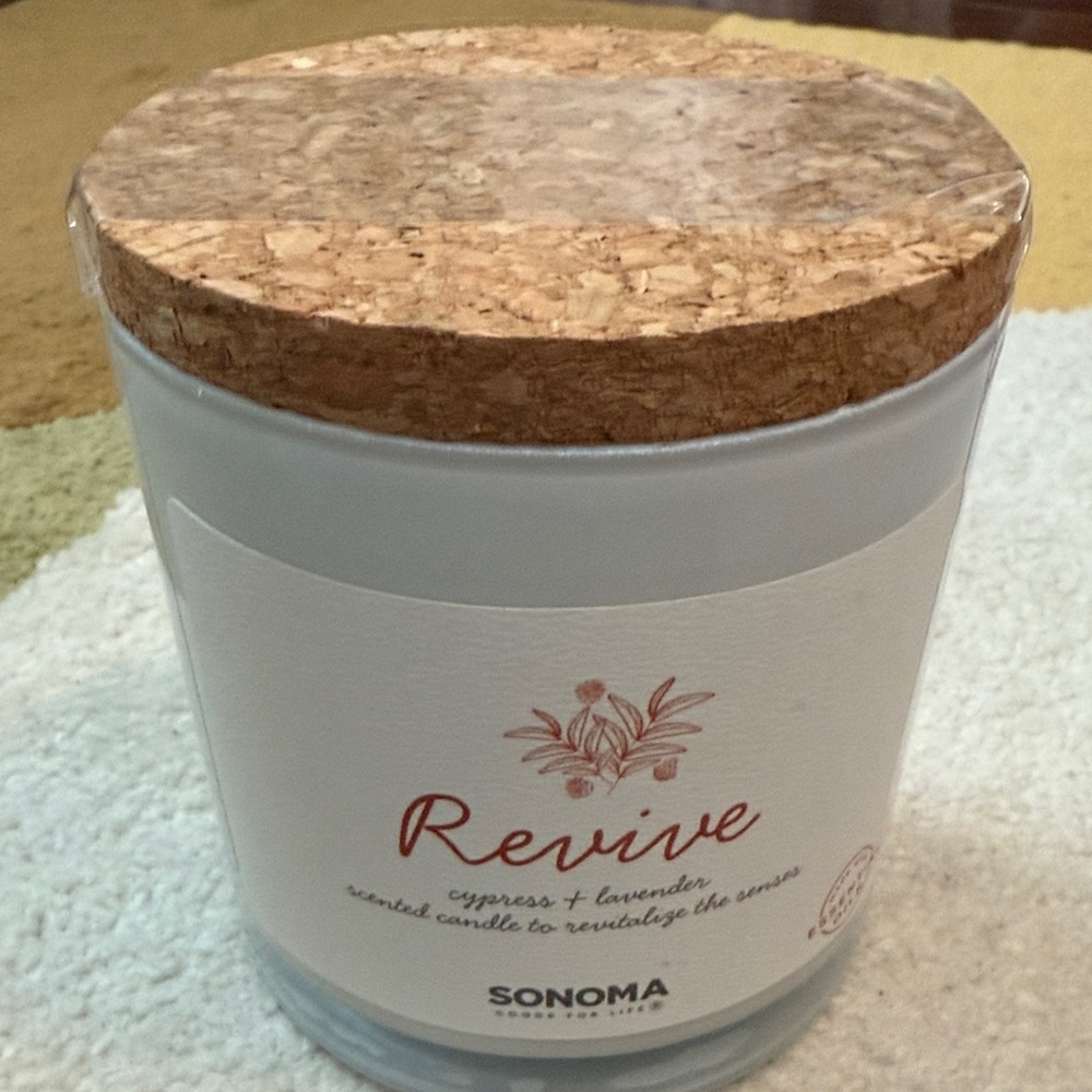 Sonoma Revive Candle with Cork Lid